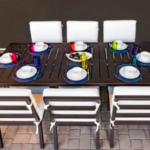 01_Slatted Metal Tables