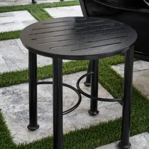 18_Slatted Metal Tables