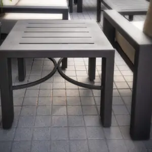24_Slatted Metal Tables