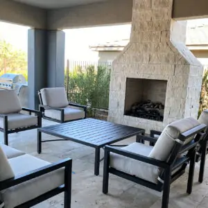26_Slatted Metal Tables