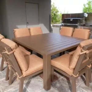 28_Slatted Metal Tables